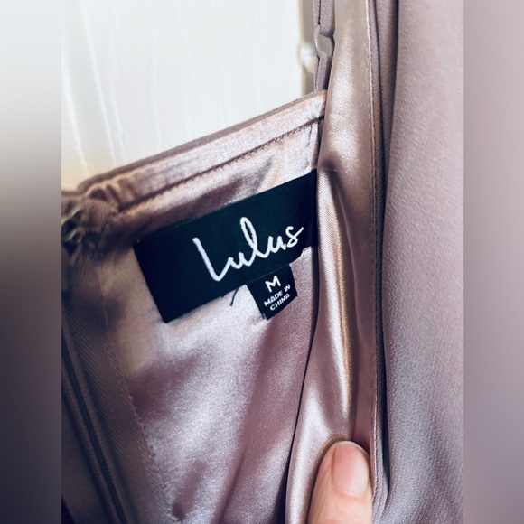 Lulus Mauve Formal Spaghetti Strap Lined Maxi Dress - Picture 6 of 15